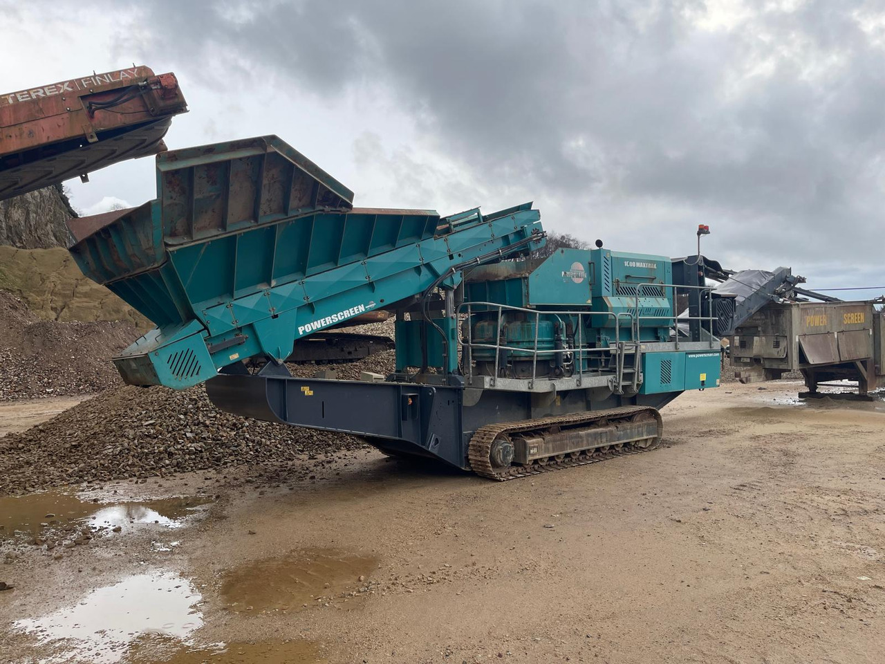 Powerscreen 1000 Maxtrak - Britador de cone: foto 3 Powerscreen 1000 Maxtrak - Britador de cone: foto 3