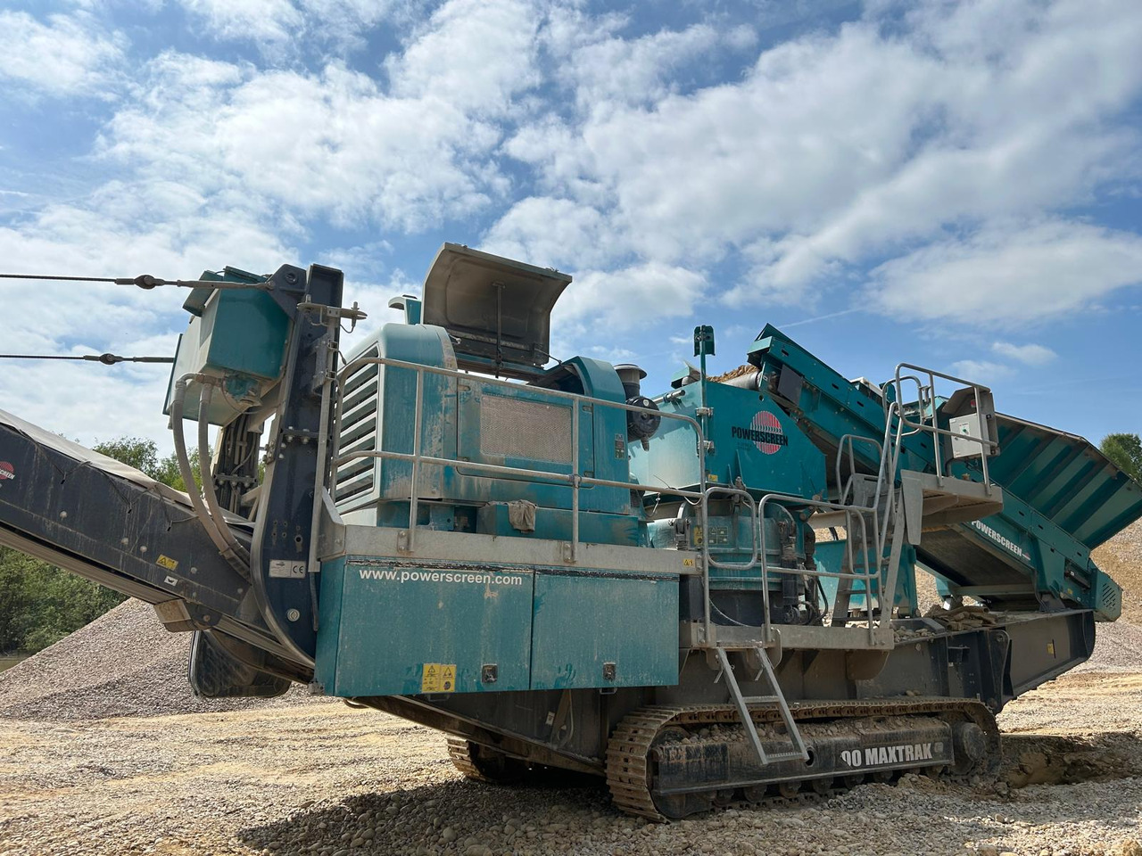 Powerscreen 1000 Maxtrak - Britador de cone: foto 3 Powerscreen 1000 Maxtrak - Britador de cone: foto 3