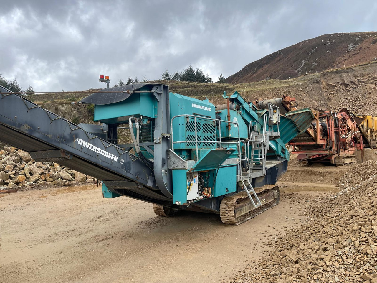 Powerscreen 1000 Maxtrak - Britador de cone: foto 4 Powerscreen 1000 Maxtrak - Britador de cone: foto 4
