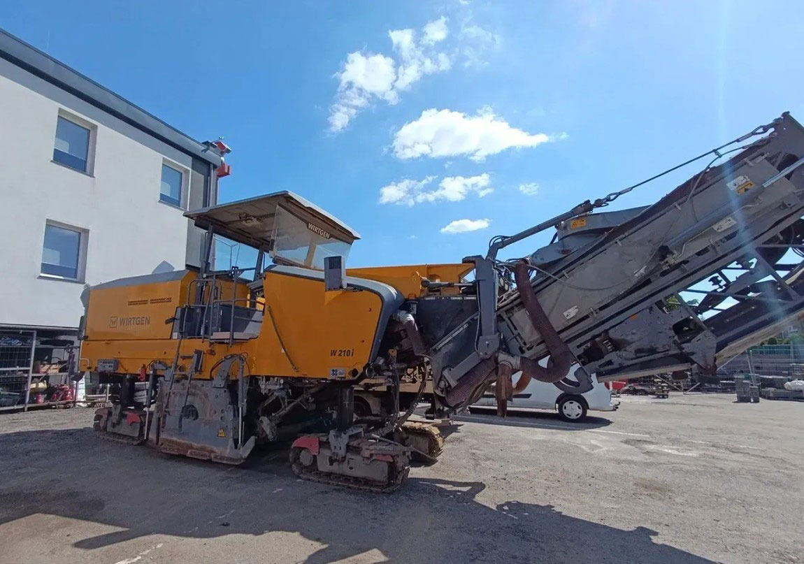 Wirtgen W 210 i - Aplainadora (Fresadora): foto 2 Wirtgen W 210 i - Aplainadora (Fresadora): foto 2