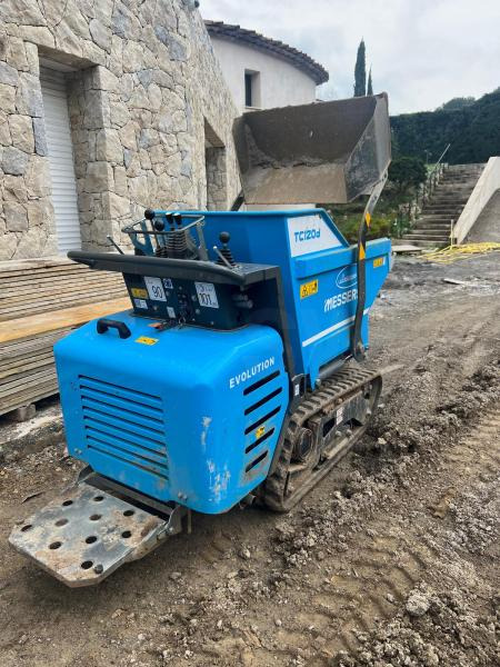 Brouette a chenilles messeri 1200 kg charge utile 1200d - Tombador: foto 1 Brouette a chenilles messeri 1200 kg charge utile 1200d - Tombador: foto 1
