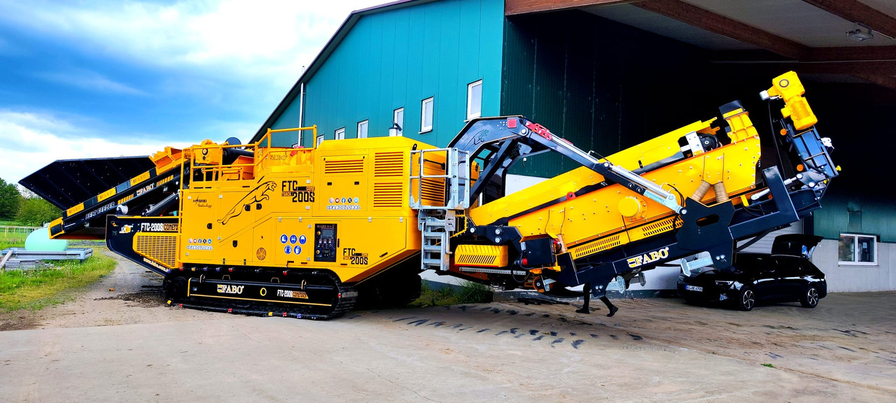 FABO FTC-200-S Mobile Cone Crusher With Screen - Britadeira móvel: foto 2 FABO FTC-200-S Mobile Cone Crusher With Screen - Britadeira móvel: foto 2
