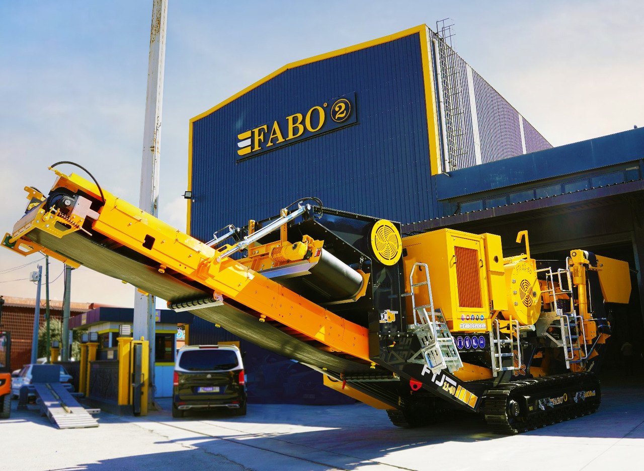 FABO FTJ 11-60 Tracked Jaw Crusher - Britadeira móvel: foto 3 FABO FTJ 11-60 Tracked Jaw Crusher - Britadeira móvel: foto 3