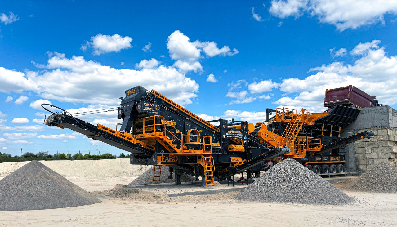 Máquina de mineração novo FABO Mining machinery - crushing plant: foto 1