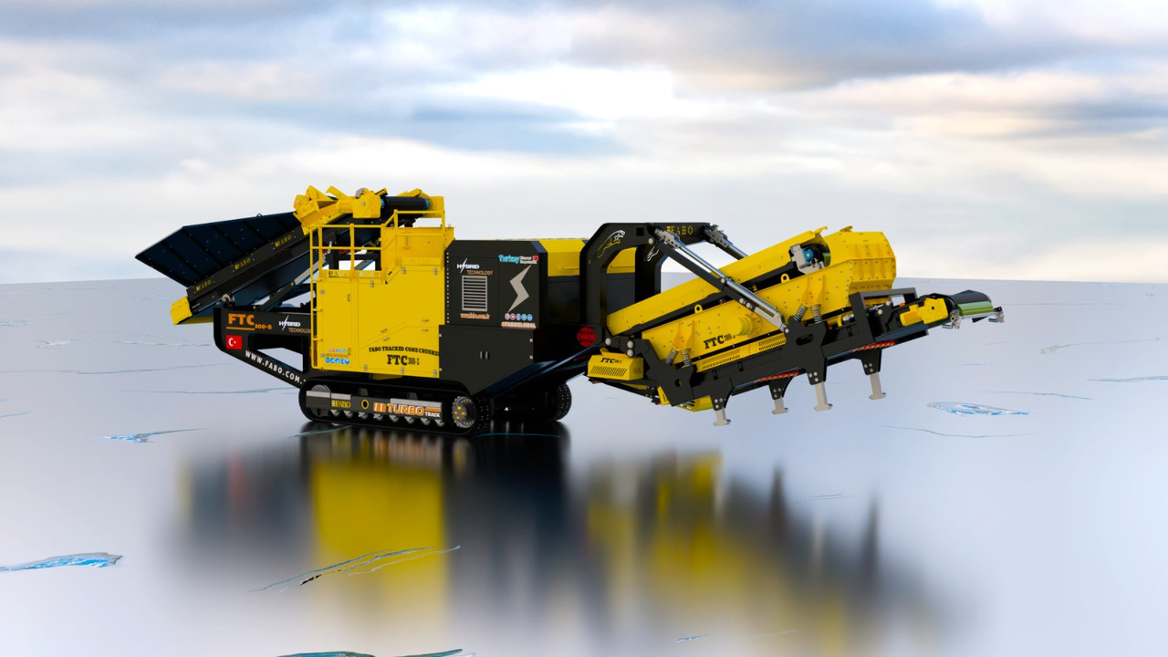 Britadeira móvel novo FABO Mobile crusher: foto 1