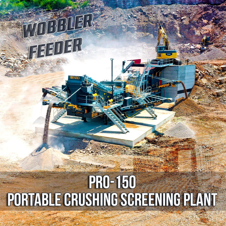 FABO Mobile crusher - Britadeira móvel: foto 1 FABO Mobile crusher - Britadeira móvel: foto 1