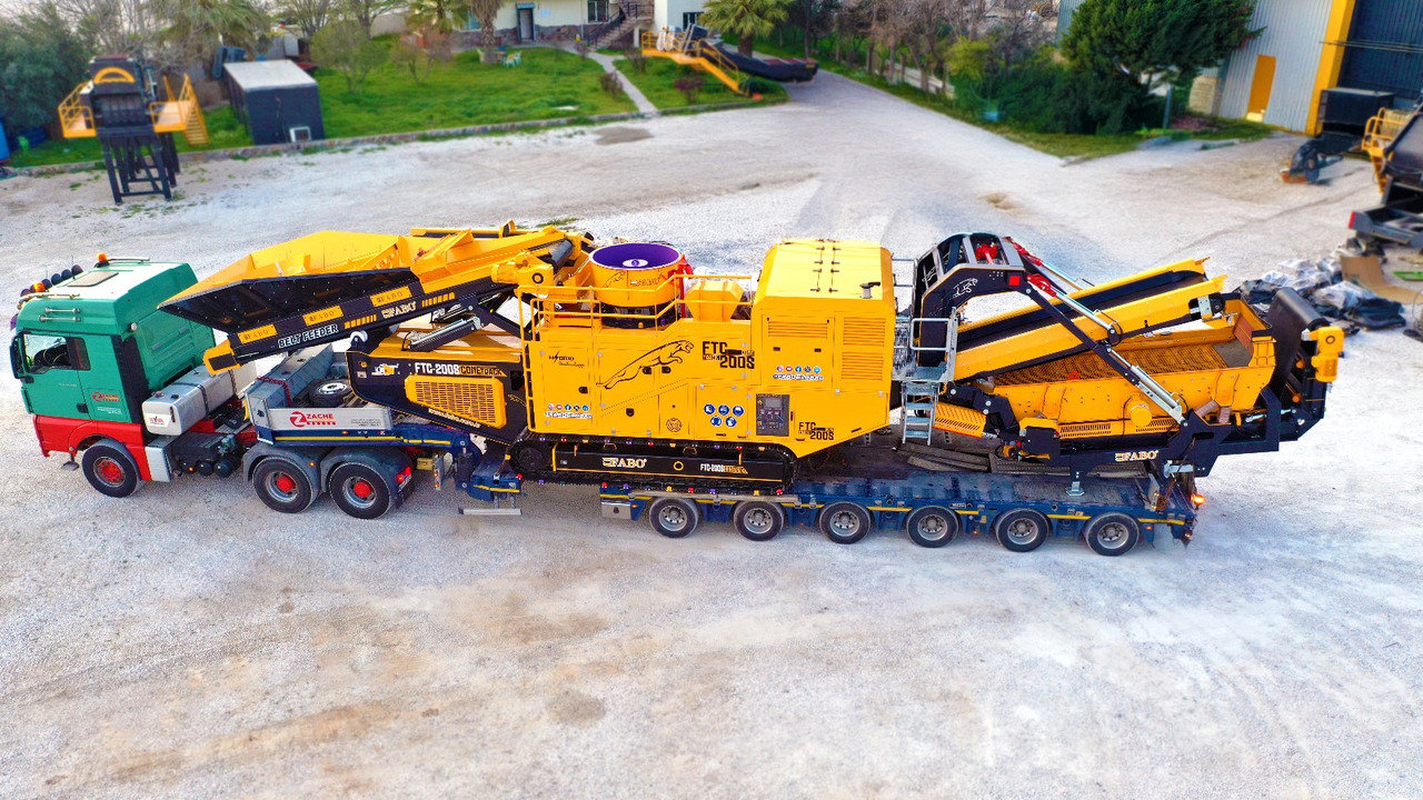 FABO Mobile crusher - Britadeira móvel: foto 3 FABO Mobile crusher - Britadeira móvel: foto 3