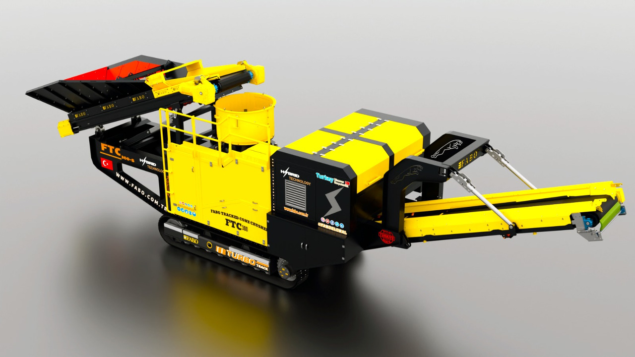 Britadeira móvel novo FABO Mobile crusher: foto 6