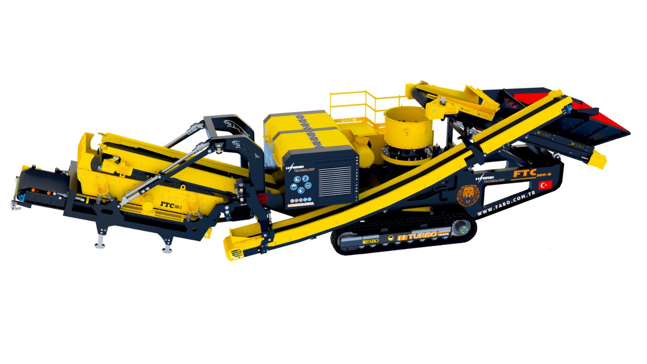 Britadeira móvel novo FABO Mobile crusher: foto 7