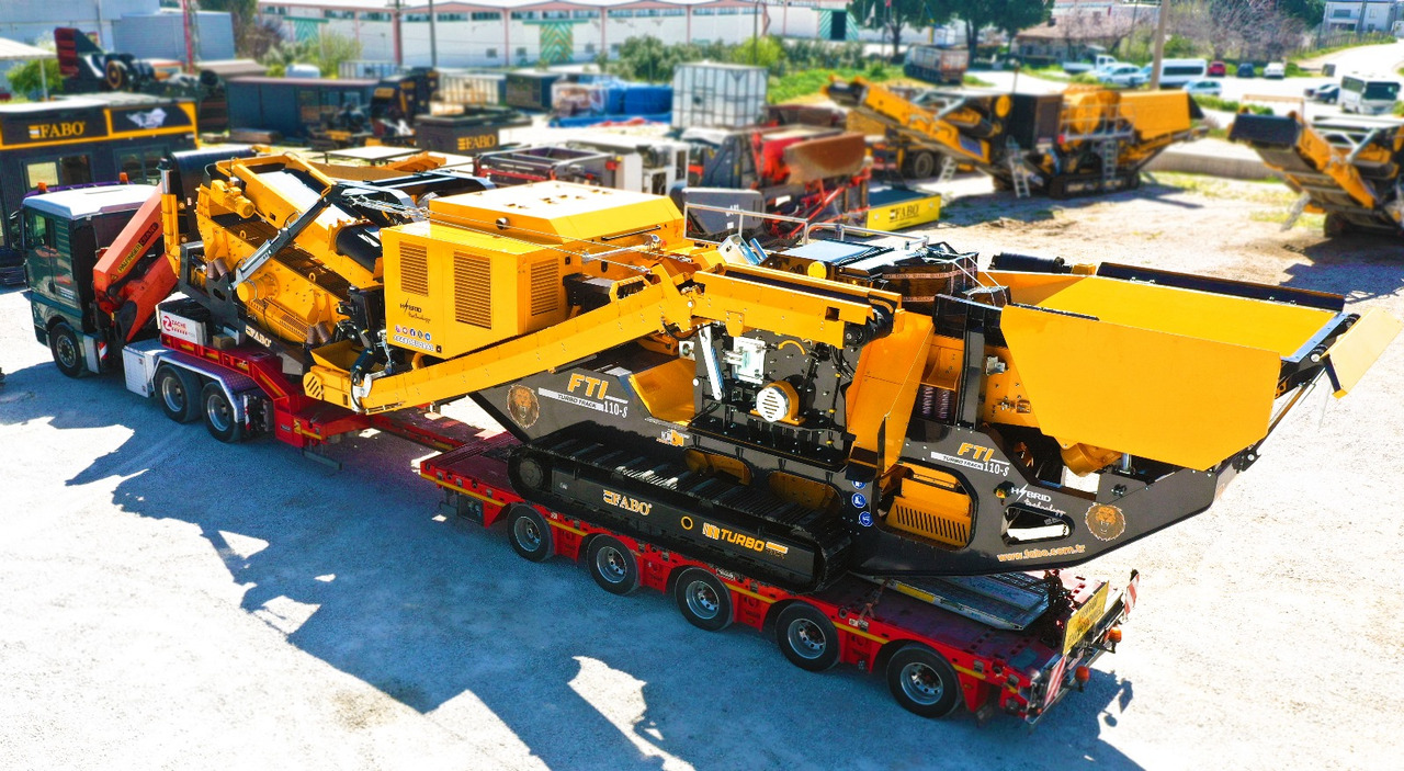 FABO Mobile crusher - Britadeira móvel: foto 3 FABO Mobile crusher - Britadeira móvel: foto 3