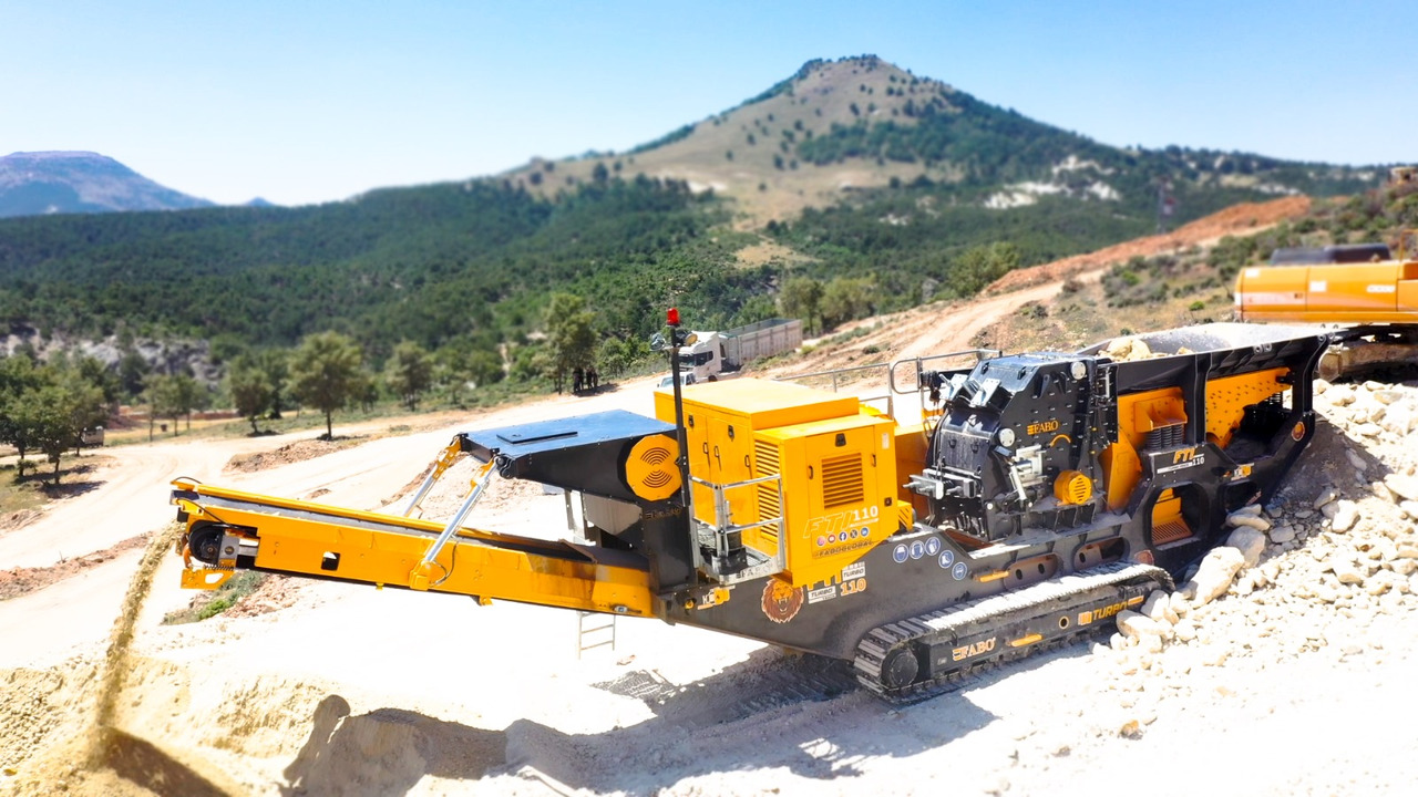 FABO Mobile crusher - Britadeira móvel: foto 3 FABO Mobile crusher - Britadeira móvel: foto 3