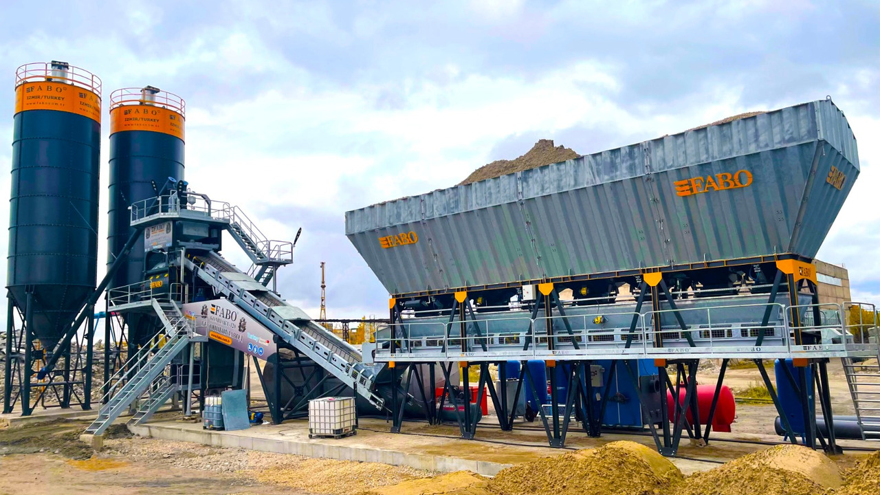 FABO compact concrete plant - Usina de concreto: foto 1 FABO compact concrete plant - Usina de concreto: foto 1