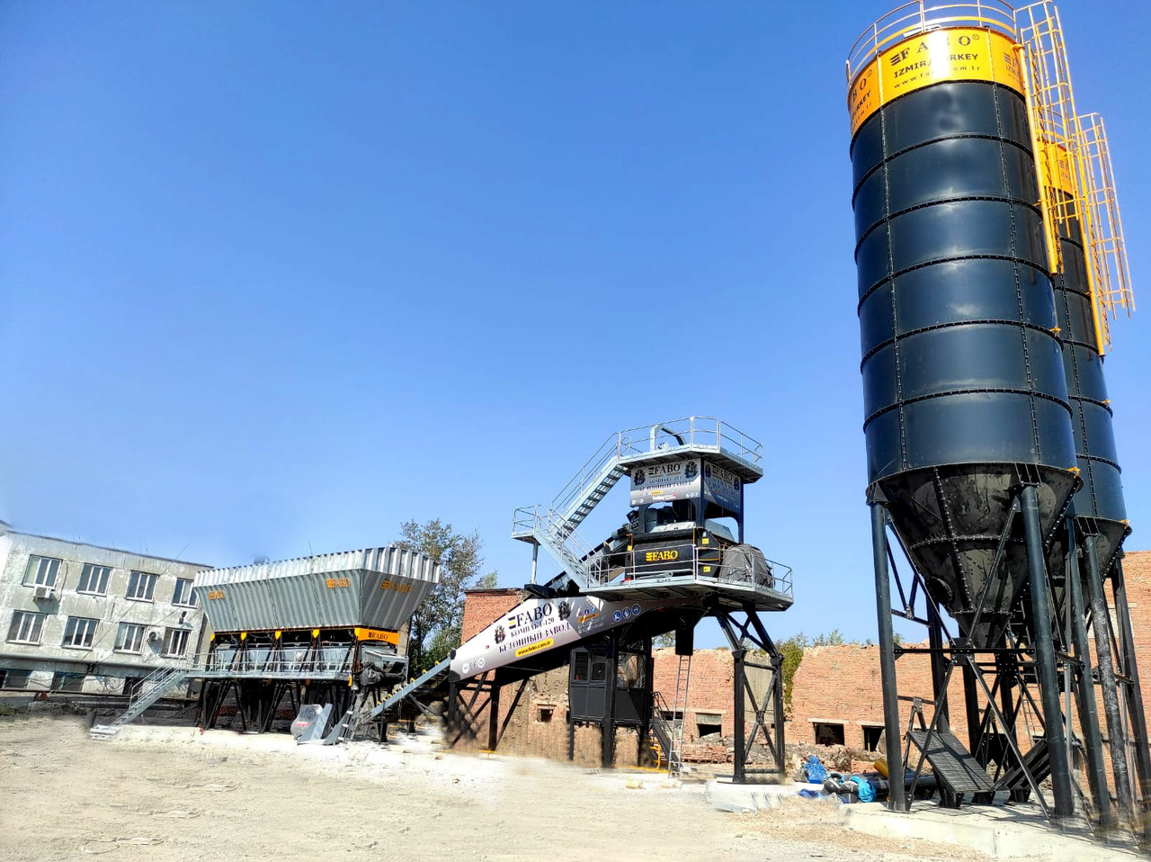 FABO compact concrete plant - Usina de concreto: foto 4 FABO compact concrete plant - Usina de concreto: foto 4