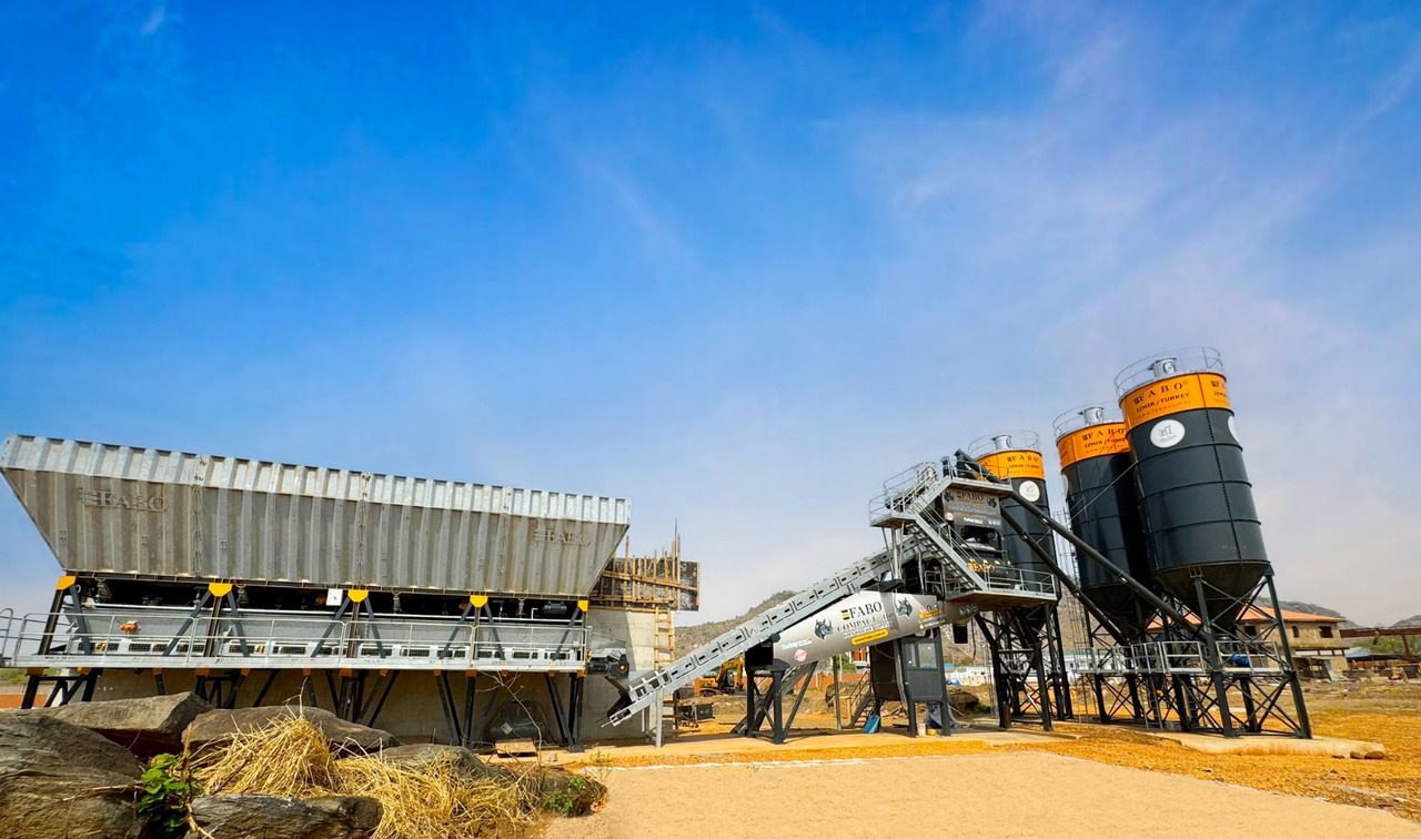 FABO compact concrete plant - Usina de concreto: foto 1 FABO compact concrete plant - Usina de concreto: foto 1