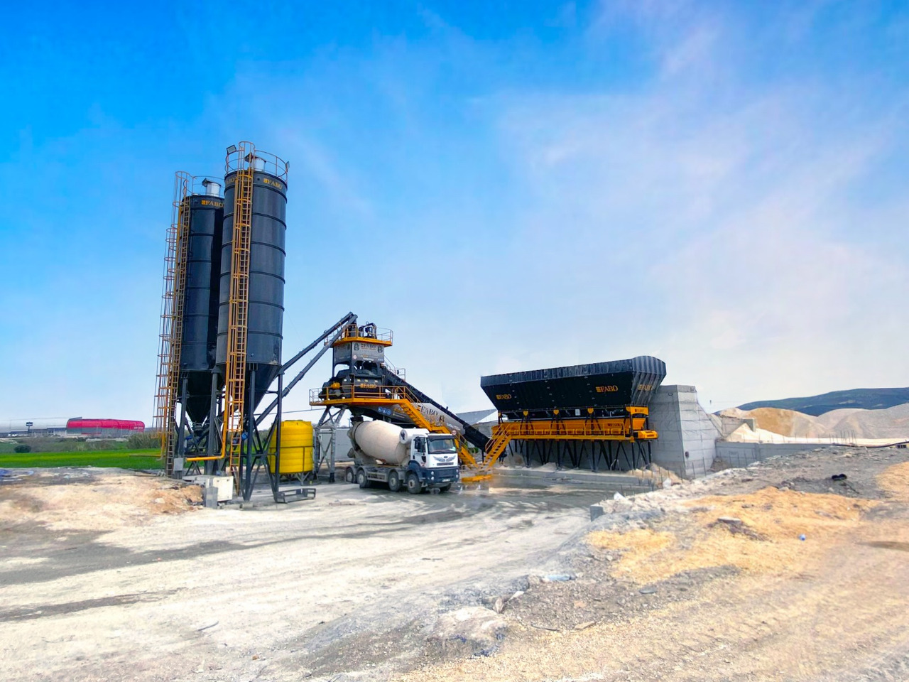 FABO compact concrete plant - Usina de concreto: foto 4 FABO compact concrete plant - Usina de concreto: foto 4