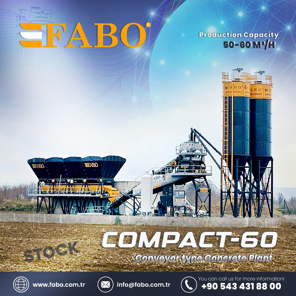 FABO compact concrete plant - Usina de concreto: foto 2 FABO compact concrete plant - Usina de concreto: foto 2