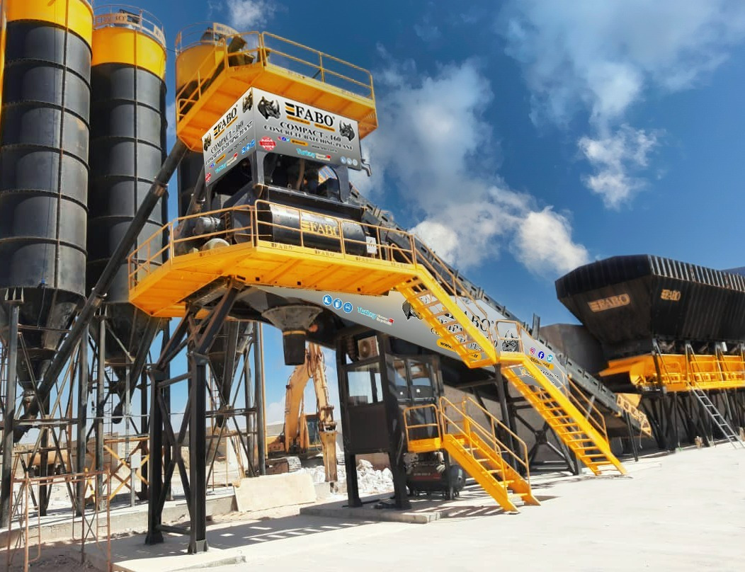 FABO compact concrete plant - Usina de concreto: foto 2 FABO compact concrete plant - Usina de concreto: foto 2