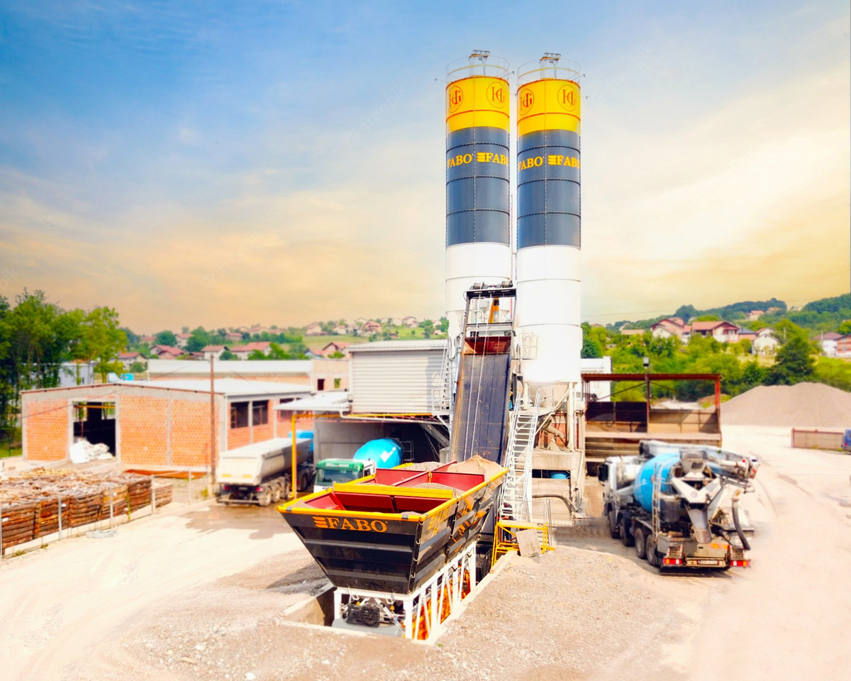 FABO compact concrete plant - Usina de concreto: foto 1 FABO compact concrete plant - Usina de concreto: foto 1
