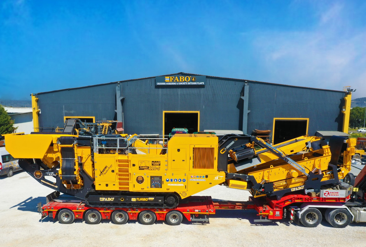 FABO crawler crusher - Britador: foto 1 FABO crawler crusher - Britador: foto 1