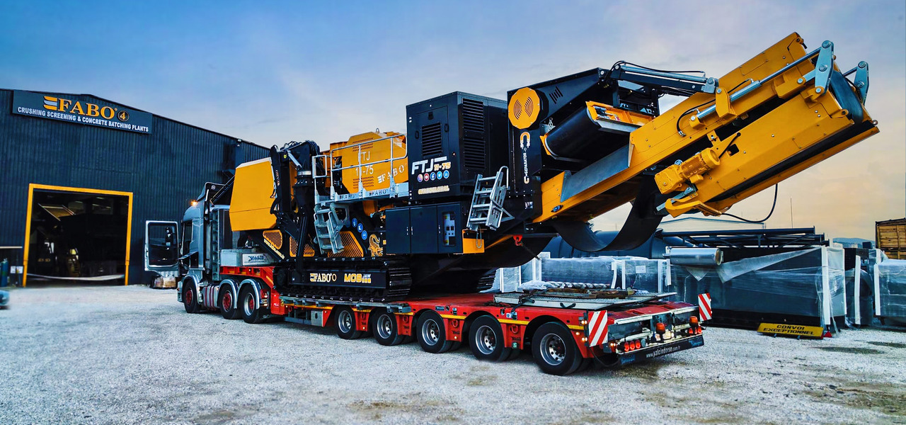FABO crawler crusher - Britador: foto 5 FABO crawler crusher - Britador: foto 5