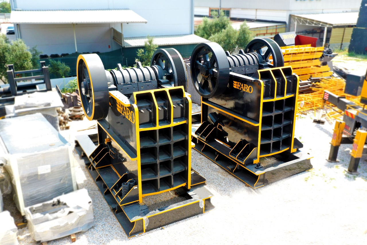 FABO jaw crusher - Britador de mandíbula: foto 1 FABO jaw crusher - Britador de mandíbula: foto 1