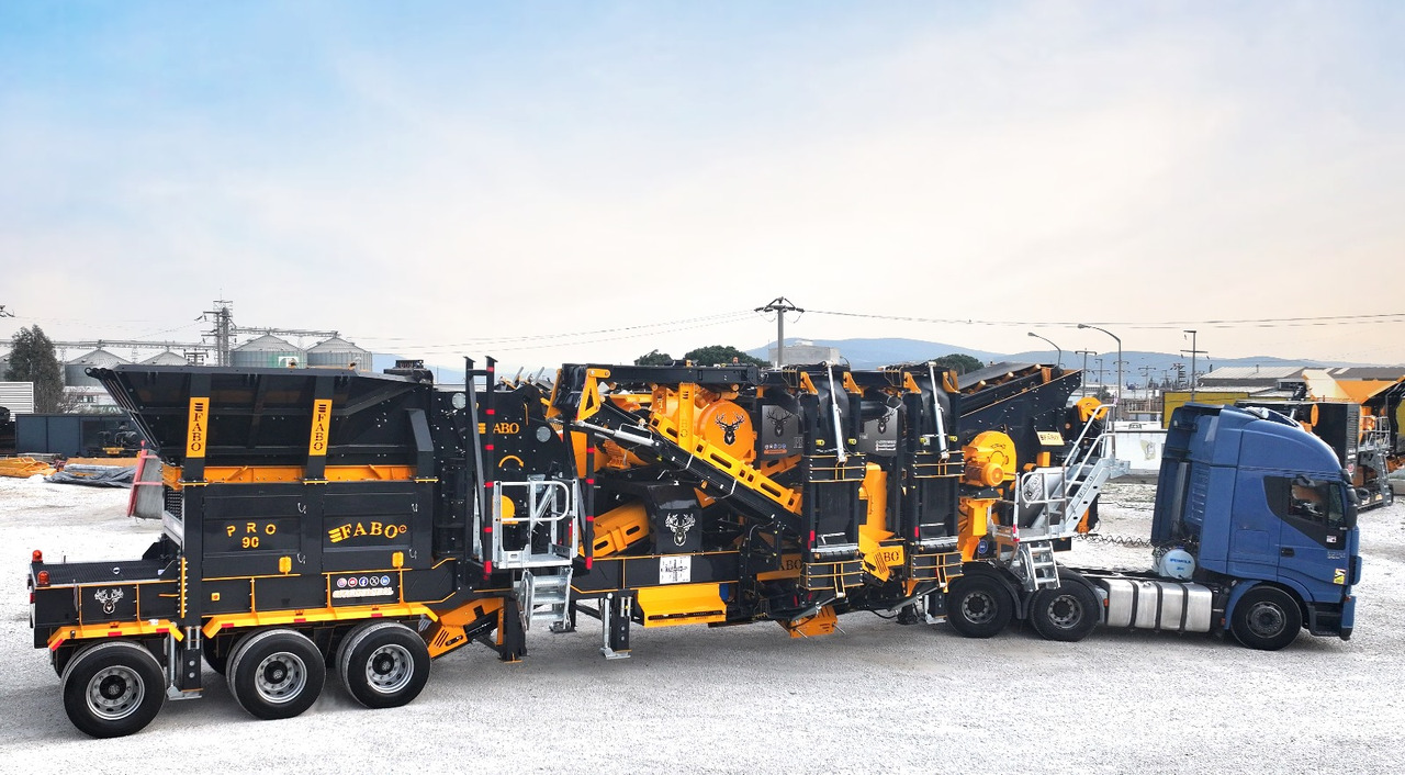 FABO mining machinery - crushing plant - Máquina de mineração: foto 1 FABO mining machinery - crushing plant - Máquina de mineração: foto 1