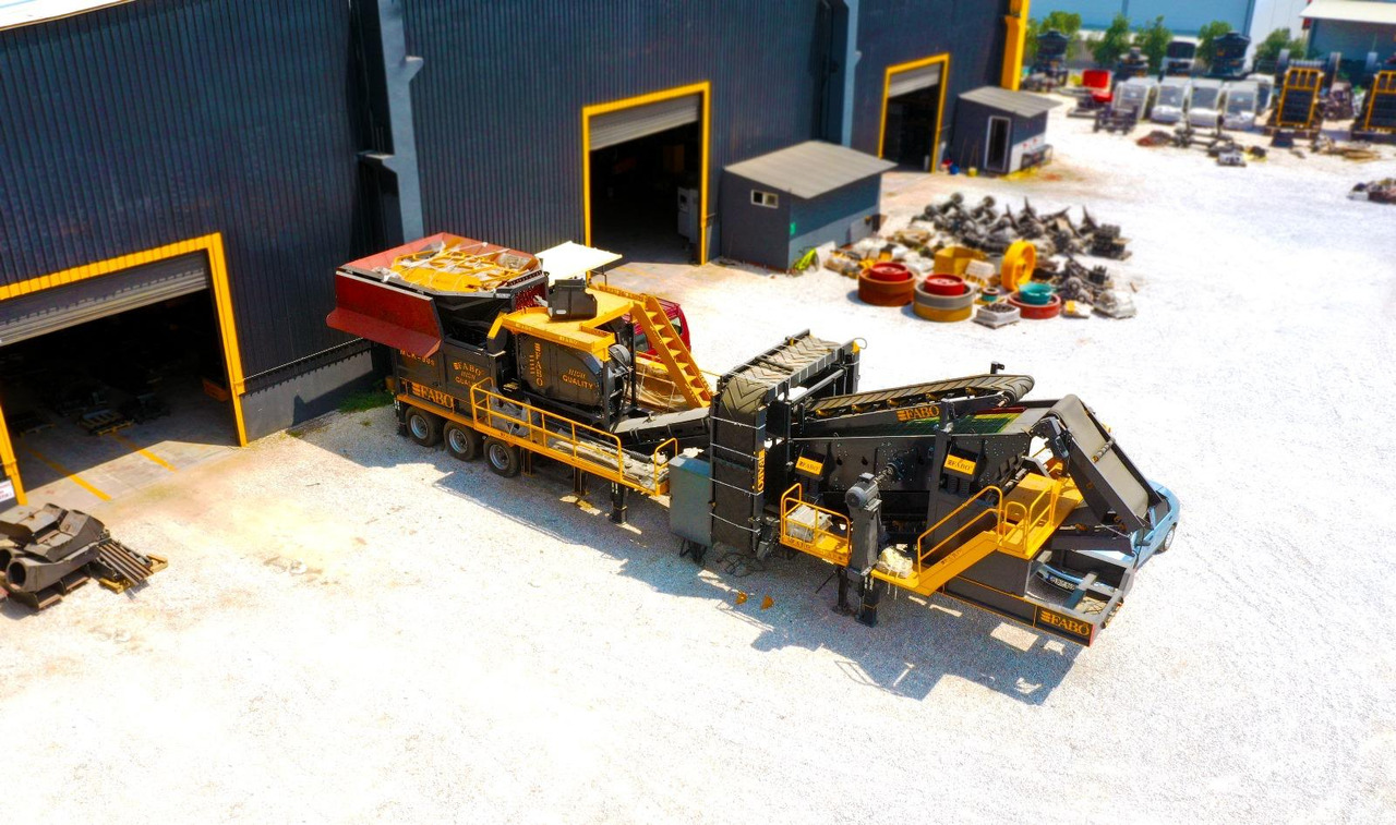 FABO mining machinery - crushing plant - Máquina de mineração: foto 1 FABO mining machinery - crushing plant - Máquina de mineração: foto 1