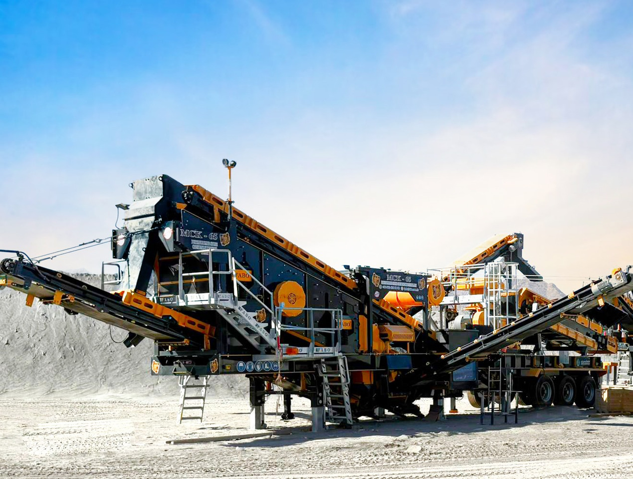 FABO mining machinery - crushing plant - Máquina de mineração: foto 2 FABO mining machinery - crushing plant - Máquina de mineração: foto 2
