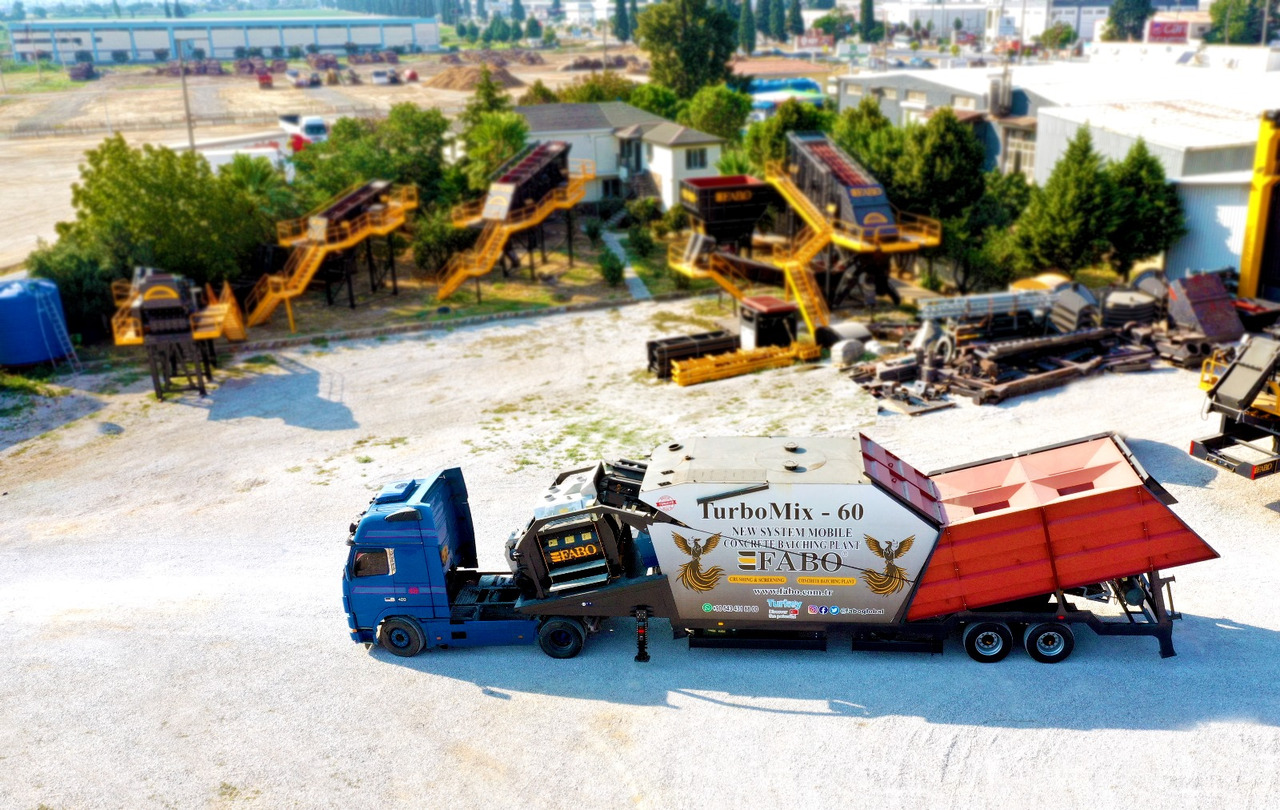 FABO mobile concrete batching plant - Usina de concreto: foto 5 FABO mobile concrete batching plant - Usina de concreto: foto 5