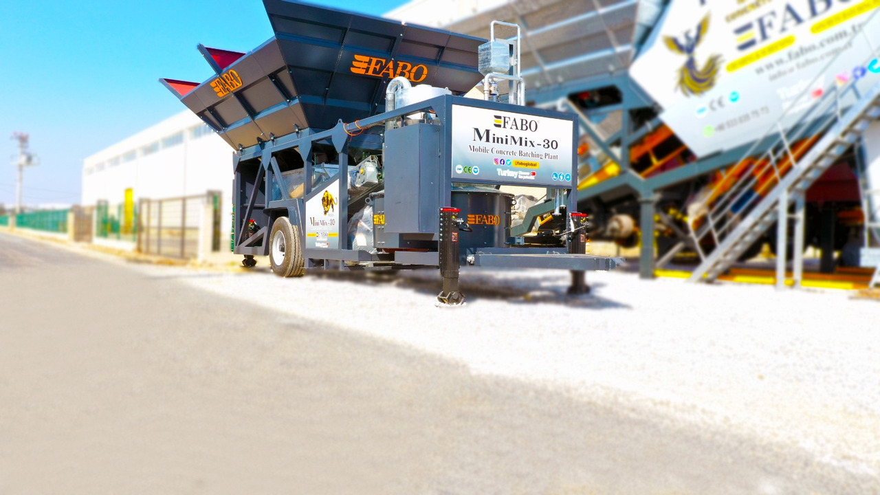 FABO mobile concrete batching plant - Usina de concreto: foto 4 FABO mobile concrete batching plant - Usina de concreto: foto 4
