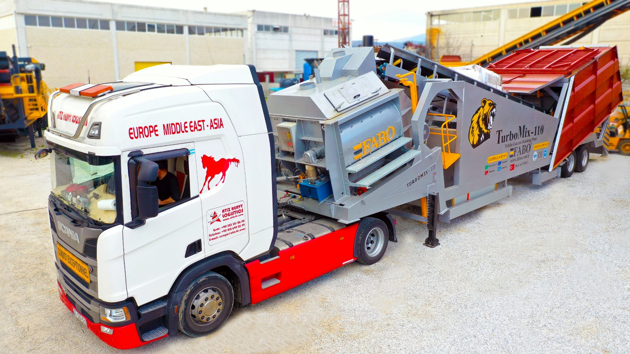 FABO mobile concrete batching plant - Usina de concreto: foto 3 FABO mobile concrete batching plant - Usina de concreto: foto 3
