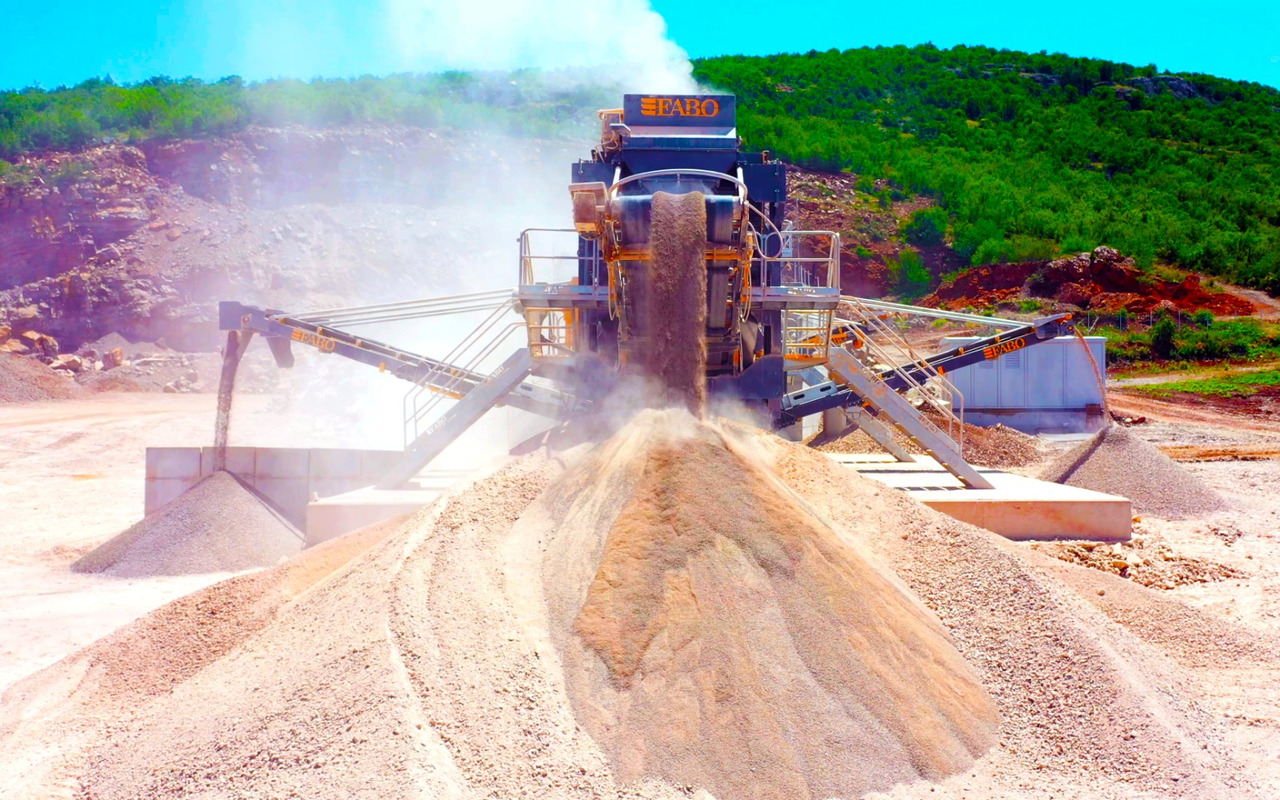 Britador de impacto novo FABO mobile impact crusher: foto 6