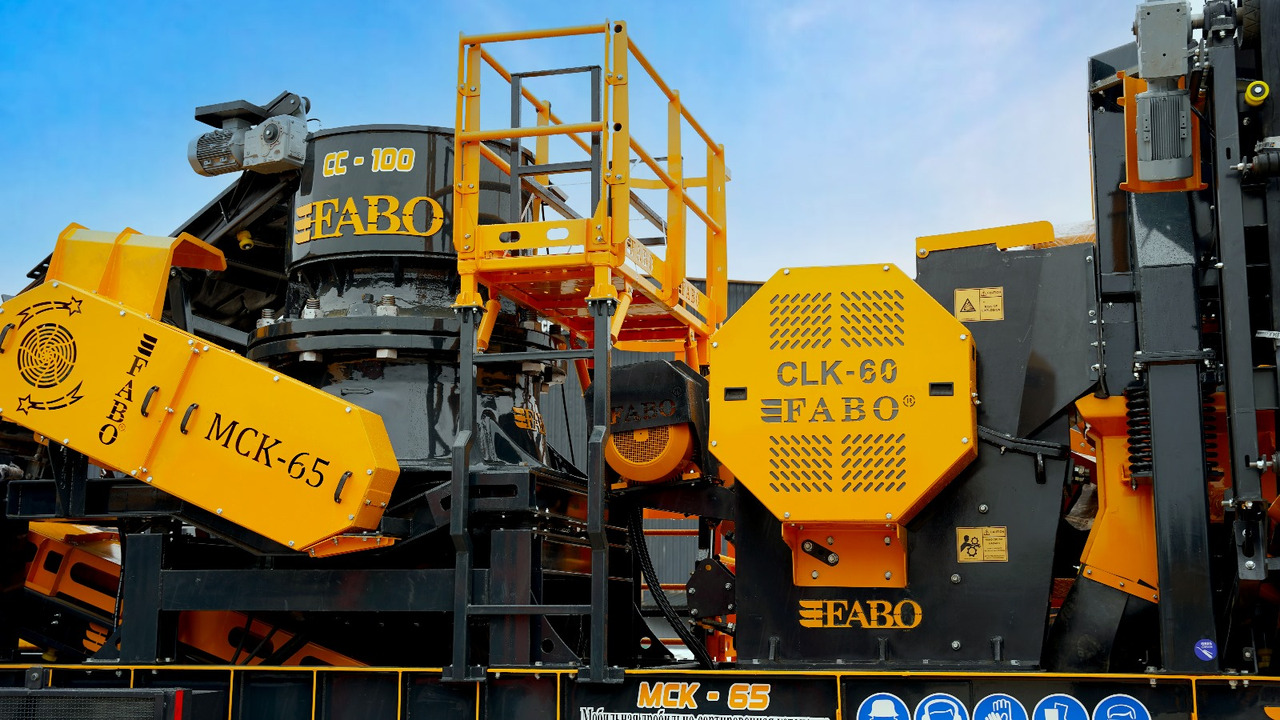 Britador de mandíbula novo FABO mobile jaw crusher: foto 9