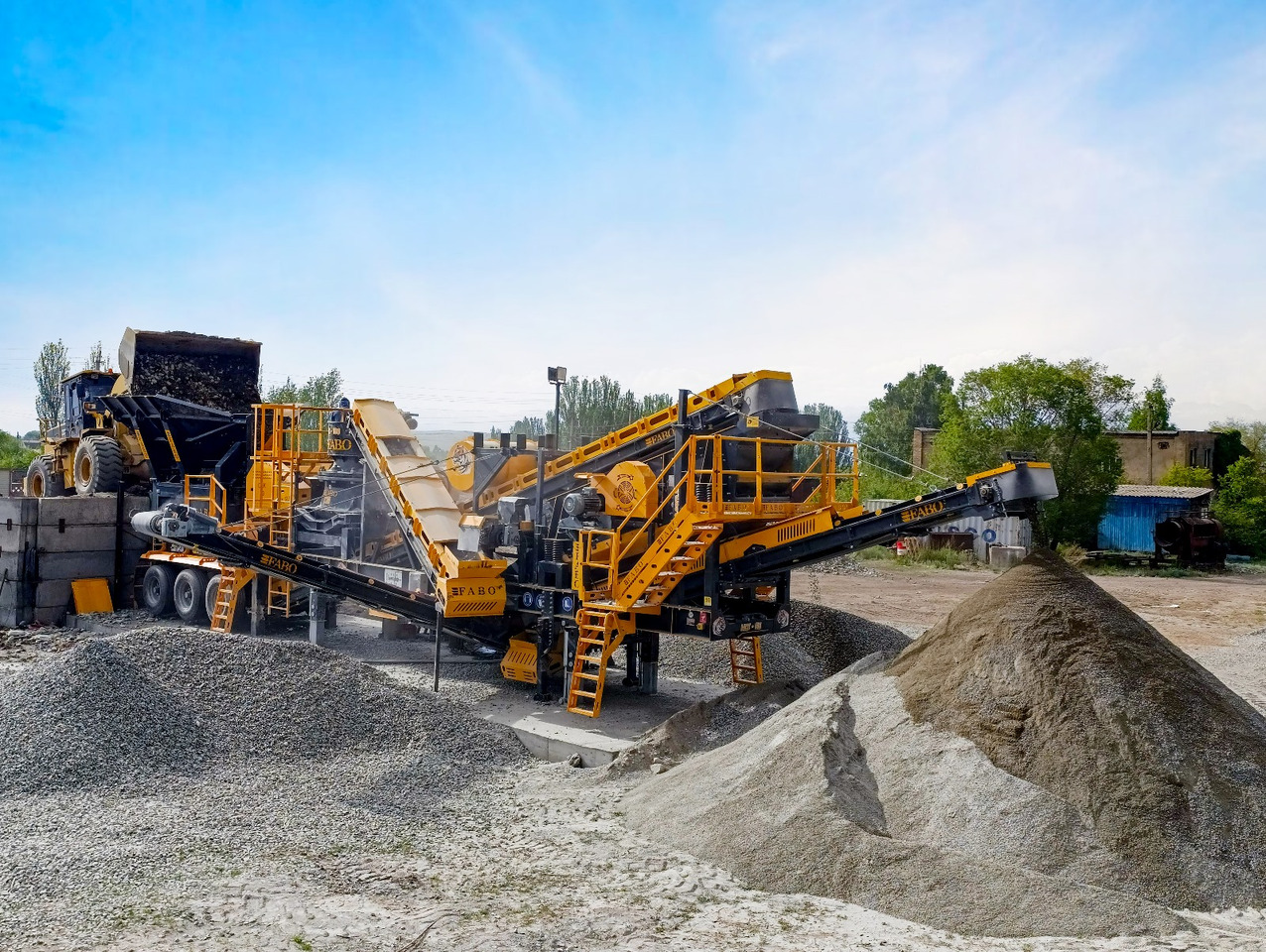 Britador de mandíbula novo FABO mobile jaw crusher: foto 10