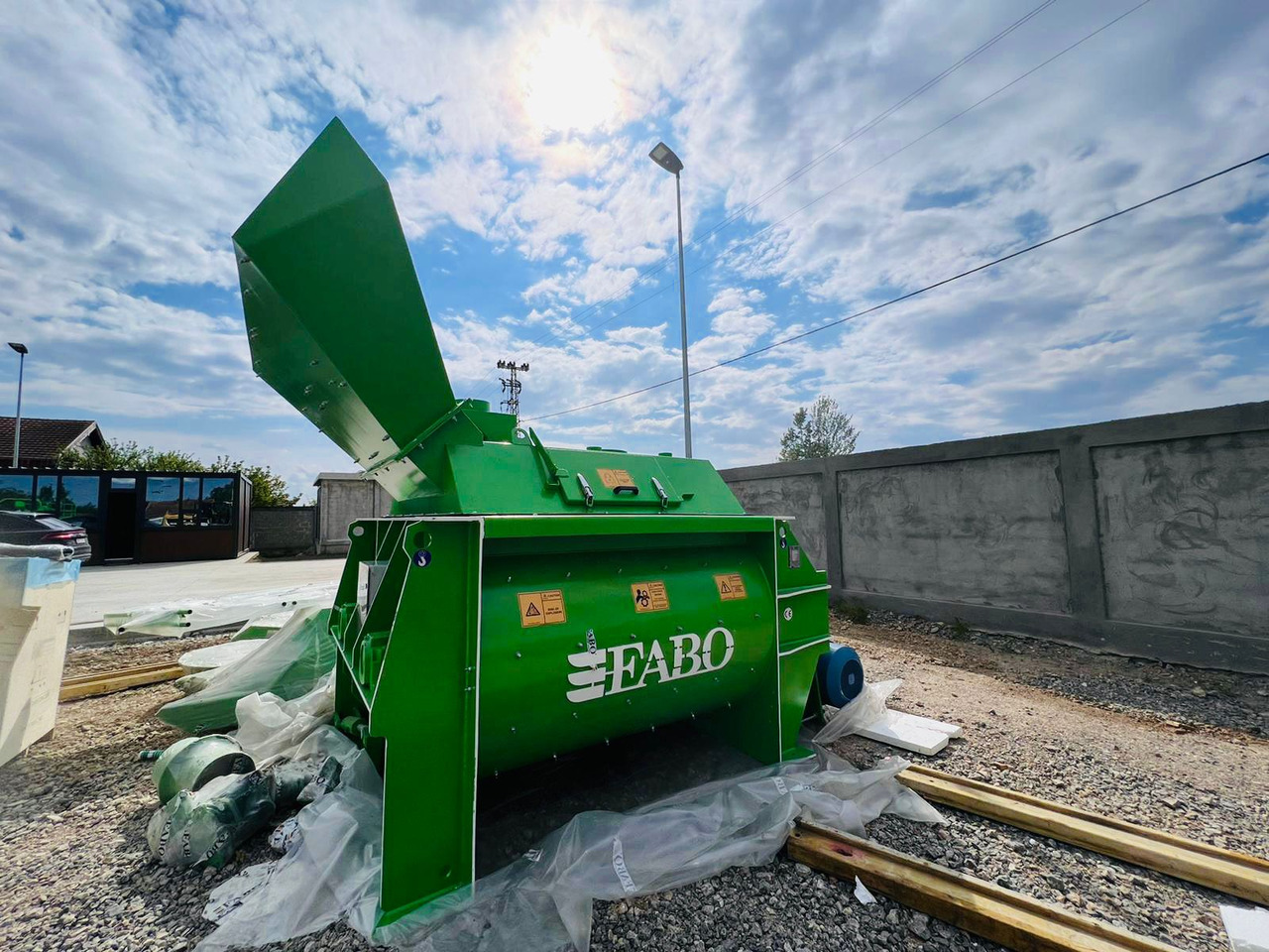 FABO twin shaft mixer - Betoneira: foto 2 FABO twin shaft mixer - Betoneira: foto 2