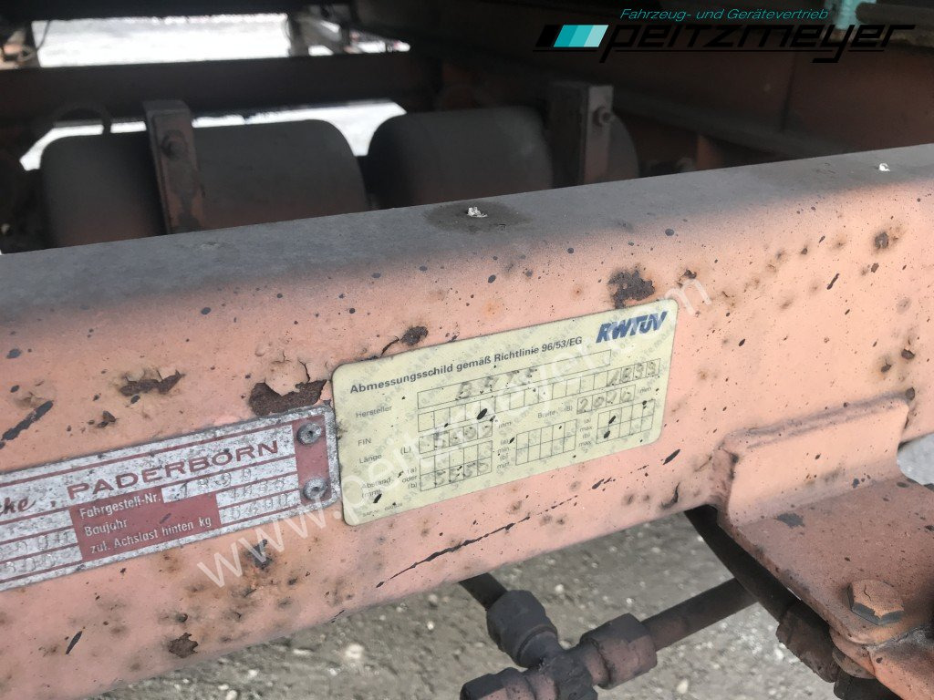 Distribuidor de asfalto BATHE TANDEMANHÄNGER Bitum / Teerkocher 3,5 m³ Hatz Diesel-Motor 1 B 40: foto 17