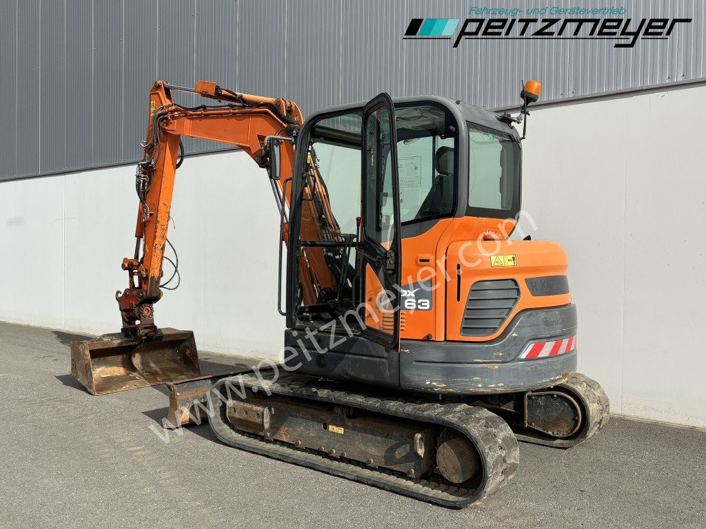 Doosan Kettenbagger DX 63-3 PowerTilt 070 , MS 03, mehrfach vorhanden - Mini escavadeira: foto 3 Doosan Kettenbagger DX 63-3 PowerTilt 070 , MS 03, mehrfach vorhanden - Mini escavadeira: foto 3