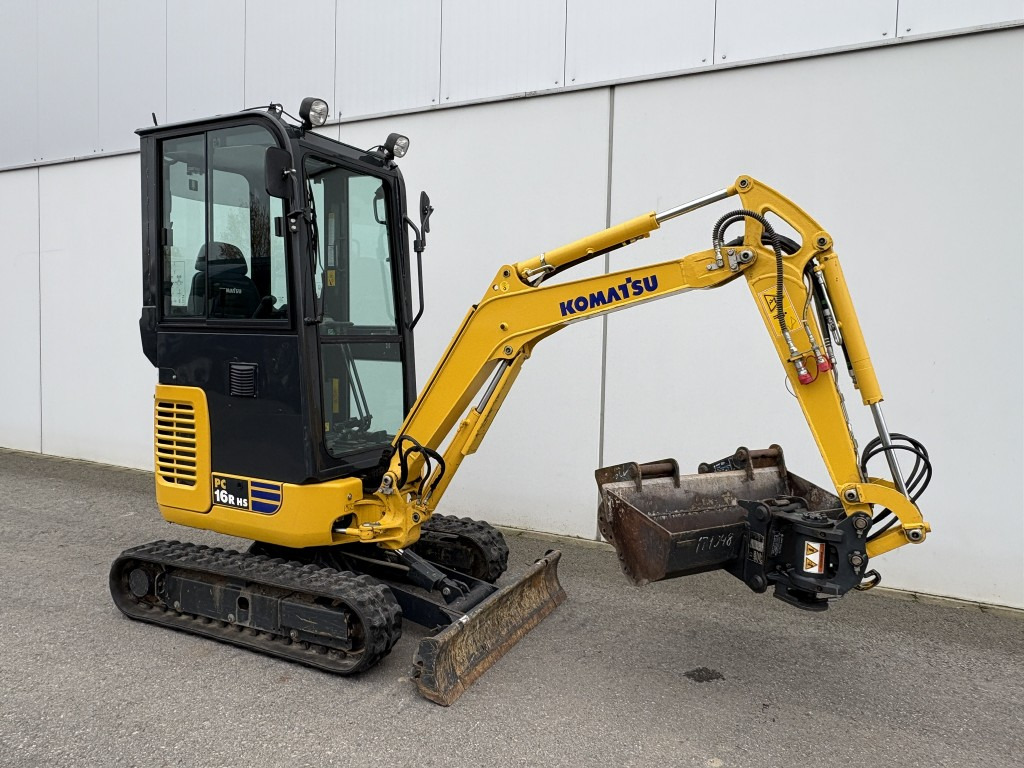 KOMATSU MINIBAGGER PC 16 R-3HS Powertilt 20,40,100 Löffel - Mini escavadeira: foto 2 KOMATSU MINIBAGGER PC 16 R-3HS Powertilt 20,40,100 Löffel - Mini escavadeira: foto 2