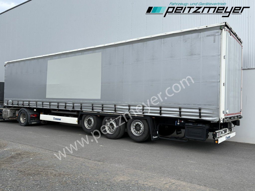 KRONE SD RSAB, 2x Liftachse, Schiebeplane Lasi VDI 2700 - Semi-reboque de lona: foto 2 KRONE SD RSAB, 2x Liftachse, Schiebeplane Lasi VDI 2700 - Semi-reboque de lona: foto 2