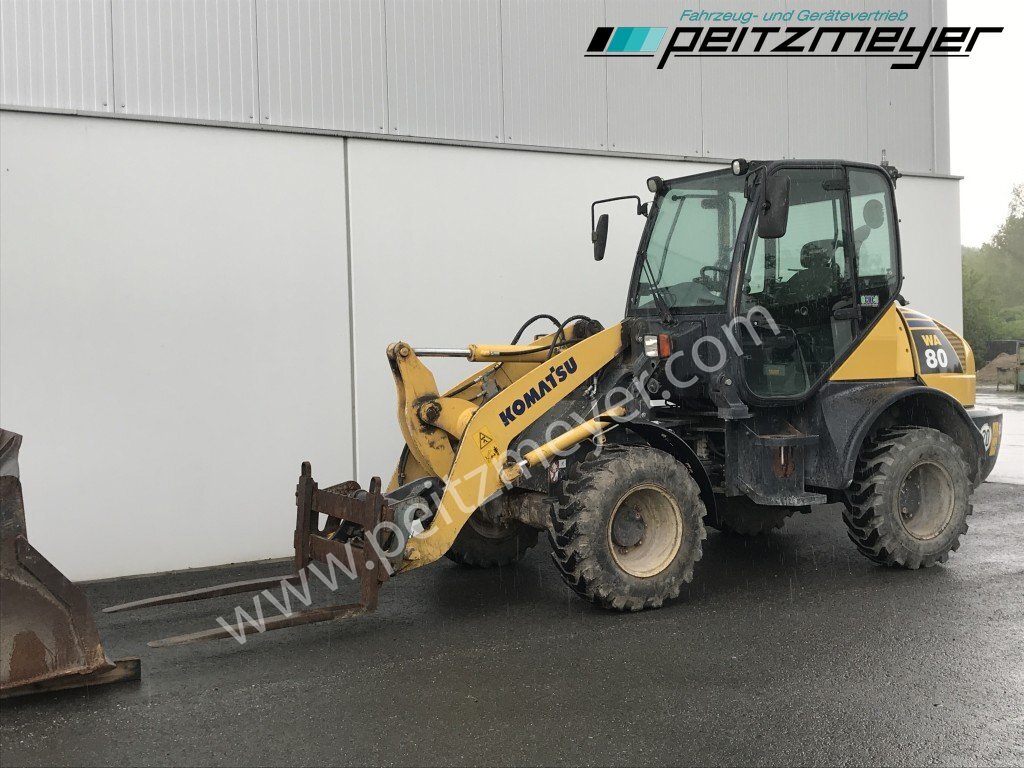 Pá carregadora de rodas Komatsu RADLADER WA 80-6 Palettengabel und Standardschaufel: foto 23