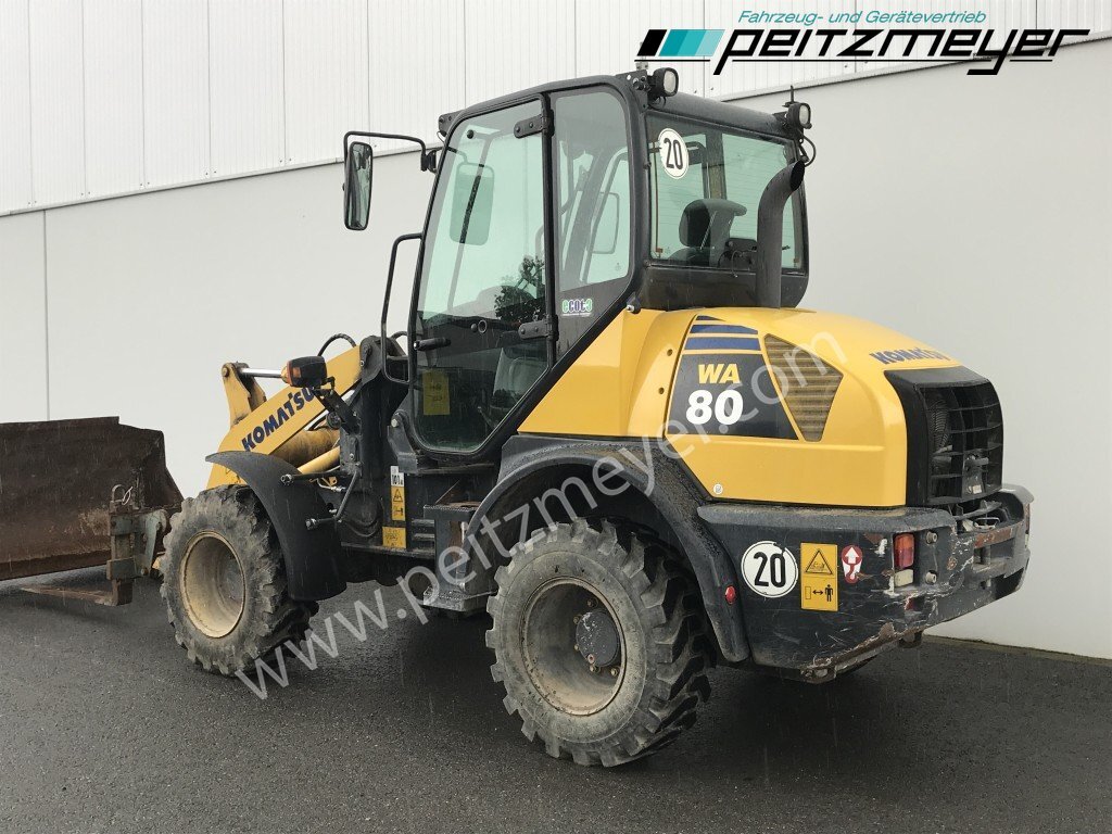 Komatsu RADLADER WA 80-6 Palettengabel und Standardschaufel - Pá carregadora de rodas: foto 4 Komatsu RADLADER WA 80-6 Palettengabel und Standardschaufel - Pá carregadora de rodas: foto 4