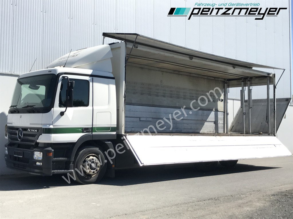 MERCEDES-BENZ Actros 2541 L Getränke + LBW, EU5, analog Tacho - Camião transporte de bebidas: foto 1 MERCEDES-BENZ Actros 2541 L Getränke + LBW, EU5, analog Tacho - Camião transporte de bebidas: foto 1