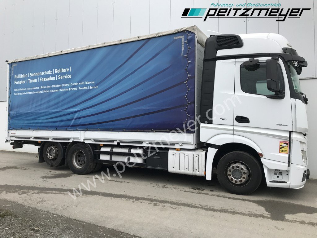 MERCEDES-BENZ Actros 2542 LL Pritsche, EU 6, Klima, Standklima, - Camião de lona: foto 3 MERCEDES-BENZ Actros 2542 LL Pritsche, EU 6, Klima, Standklima, - Camião de lona: foto 3