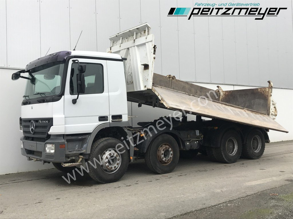 MERCEDES-BENZ Actros 4141 K 8x4 Bordmatik, 3 Pedale Meiller 3-Seitenkipper - Camião basculante: foto 1 MERCEDES-BENZ Actros 4141 K 8x4 Bordmatik, 3 Pedale Meiller 3-Seitenkipper - Camião basculante: foto 1