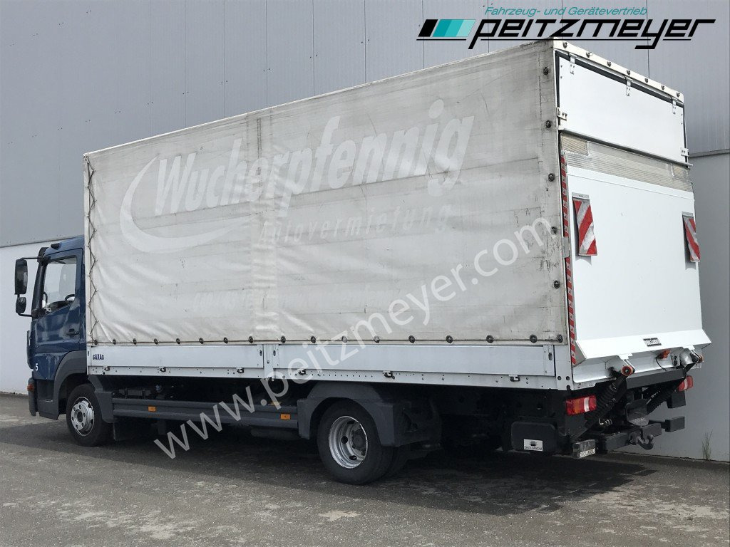 MERCEDES-BENZ Atego 818 L Pritsche+LBW, Klima, 2 x AHK - Camião de lona: foto 4 MERCEDES-BENZ Atego 818 L Pritsche+LBW, Klima, 2 x AHK - Camião de lona: foto 4