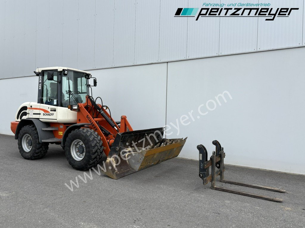 SCHAEFF RADLADER SKL 834 Palettengabel + Klappschaufel - Pá carregadora de rodas: foto 2 SCHAEFF RADLADER SKL 834 Palettengabel + Klappschaufel - Pá carregadora de rodas: foto 2