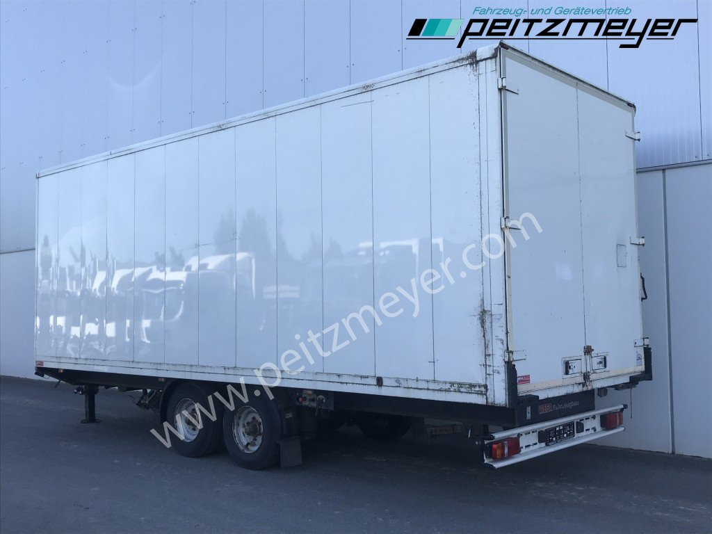 WEFA TANDEMANHÄNGER 10,5 T. Tandem Alukoffer mit Hecktüren - Reboque furgão: foto 2 WEFA TANDEMANHÄNGER 10,5 T. Tandem Alukoffer mit Hecktüren - Reboque furgão: foto 2