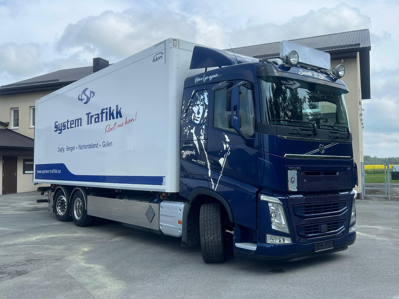 Volvo FH500 6X2*4 -OPEN SIDE -RETARDER -CARRIER SUPRA 1150 - Camião frigorífico: foto 4 Volvo FH500 6X2*4 -OPEN SIDE -RETARDER -CARRIER SUPRA 1150 - Camião frigorífico: foto 4