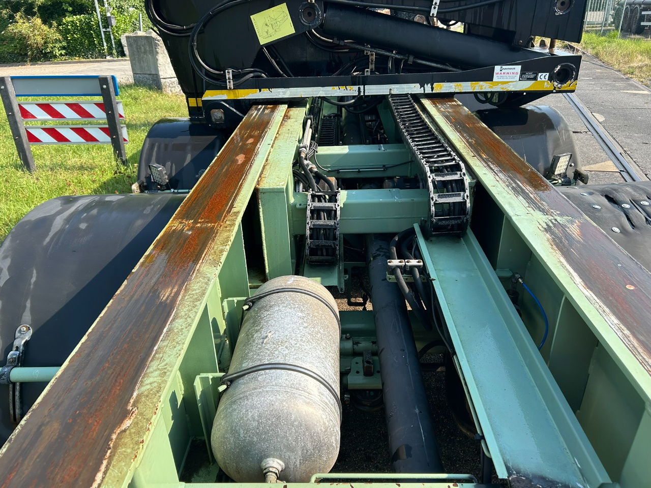 Semi-reboque transportador de contêineres/ Caixa móvel Hammar 195 HC / 20 ft, 2 x 20 ft 40 ft HC, power pack Diesel, Wireless controller 2 x, telescopic chassis: foto 7