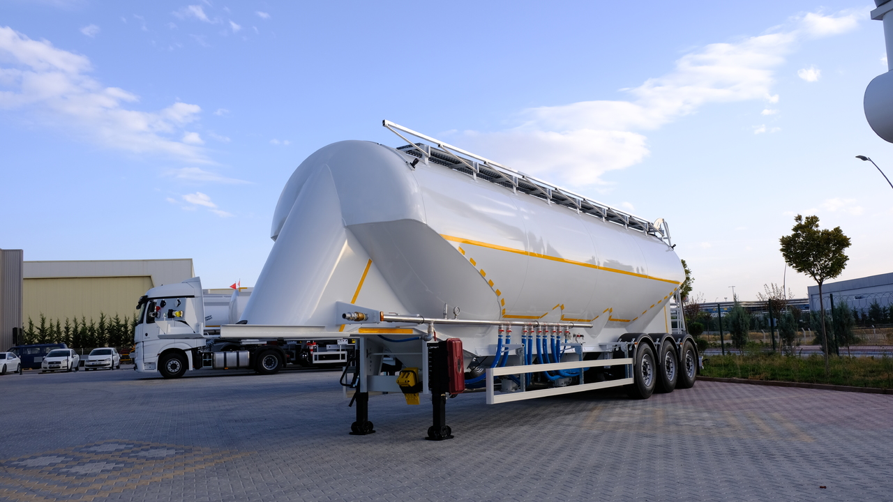SINAN Flour and Feed W type Silo Bulk Tanker Semitrailer - Semirreboque silo: foto 4 SINAN Flour and Feed W type Silo Bulk Tanker Semitrailer - Semirreboque silo: foto 4